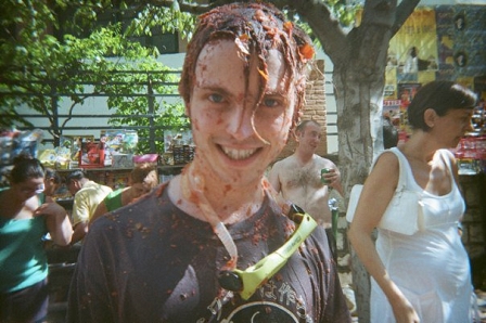 © Johnny Bliss, 2010 tomatina, tomato fight, red, Johnny Bliss
